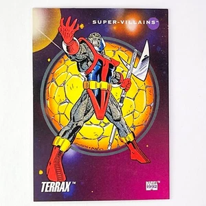 Marvel Impel 1992 Terrax Super Villains Card 134 Series 3 MCU Fantastic Four - Picture 1 of 2