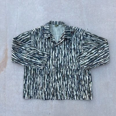 True 80s Vintage Spartan Realtree Camo Shirt Mens L Camouflage Hunting USA Made - Image 1 of 4