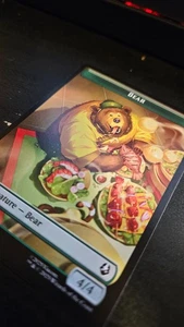 Tarjeta Magic the Gathering Bear/Food 0012/0020 - Imagen 1 de 3