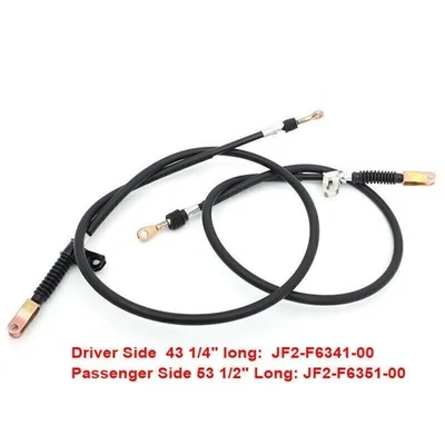 2PCS Rear Brake Cables Set for Yamaha G8 G14 G16 G19 G20 Gas Electric Golf Cart - Image 1 of 4
