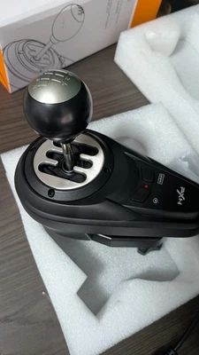PXN A7 Shifter H Shifter with 6-Speed 3 cables (USB,RJ11,DIN) Push Down Reverse. - Image 1 of 3