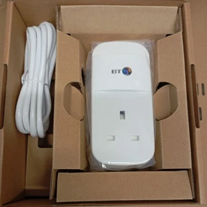 BT Mini Connectors 1000Mbps 1GB Powerline Adapters Homeplugs - Photo 1/2