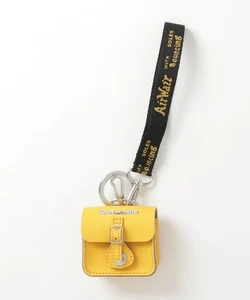 Dr. Martens Pouch Key Ring DMS Yellow Leather 41458700 Mini Case Kiev AirWair JP - Picture 1 of 11