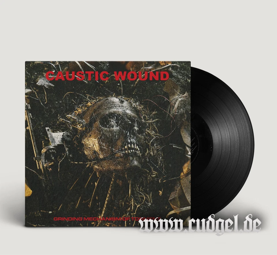 CAUSTIC WOUND - grinding mechanism of torment LP black - Bild 1 von 1
