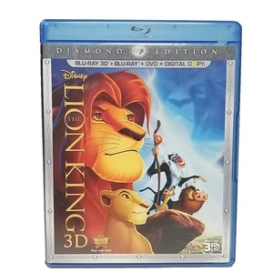 Lion King 3d (Blu-ray 3D, 1994)Blu-ray, DVD, Digital Copy, 4 Disc Set, Read - Bild 1 von 4