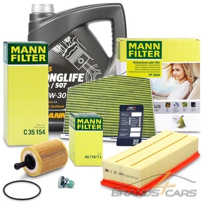 MANN INSPEKTIONSPAKET FÜR AUDI A3 SEAT SKODA VW GOLF PASSAT TIGUAN 1.9 2.0 TDI - Bild 1 von 4
