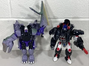 Beast Wars Transformers - Optimus Primal Gorilla + Megatron Tyrannosaurus Rex - Picture 1 of 21