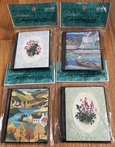VINTAGE 80'S SEARS PORTRAIT STUDIO Wallet Album For Wallet Size Picture Lot - Bild 1 von 6