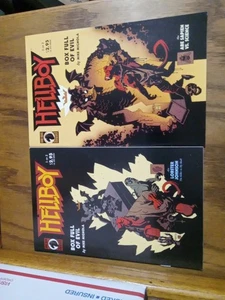 Hellboy : Box Full Of Evil #1 & #2 - Dark Horse - 1999 1st App. Lobster Johnson - Picture 1 of 7