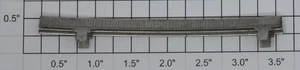 Lionel 1122-109 Left Hand Nickel Curved Short Rail - Picture 1 of 1