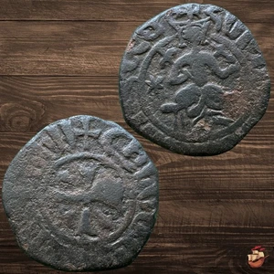 Moneda medieval armenia - Cilicia - Kardez - Hetoum I - Cruzada Armenia #t671 - Imagen 1 de 8