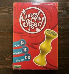 New JUNGLE SPEED Family Board Game Asmodee Gripping NEW Sealed * Think Fast - Picture 1 of 7