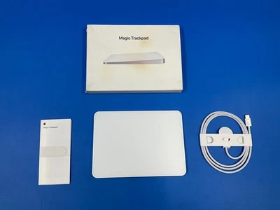 Apple USB-C Magic TrackPad white MXK93AM/A ✅❤️️✅❤️️ OPEN BOX!!! ✅❤️️✅❤️️ - Image 1 of 4