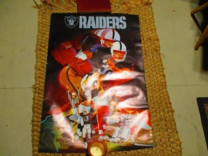 RARO poster Oakland Raiders 1974 - Foto 1 di 4