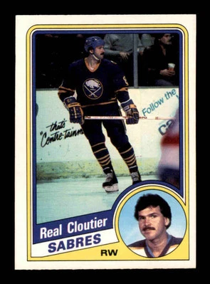 1984 O-Pee-Chee #19 Real Cloutier  NM/NM+ X3228191 - Image 1 of 3