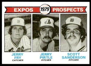 1979 Topps #720 Expos 1979 Prospects Fry Pirtle Sanderson RC Montreal Expos - Picture 1 of 2