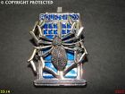 Steampunk badge brooch pin tardis new Dr Doctor Who policebox spider arachnid