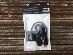 Newlink HDMI zu VGA Konverter mit 3,5mm Audio Klinke und USB - Bild 1 von 2