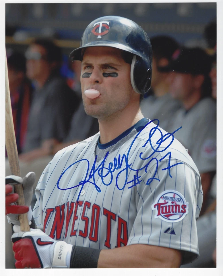 Foto autógrafa 8x10 firmada por Jeff Cirillo Minnesota Twins  Foto 1 de 1