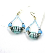 Free Shipping Fashion Jewelry Elegant Beauty Gemstone Dangle Earring P3275