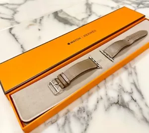 Hermes Apple Watch Leather Band 38mm 40mm 41mm JP - Picture 1 of 7