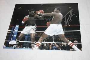 MICHAEL SPINKS & LARRY HOLMES DUAL SIGNED 11X14 PHOTO JSA CERTIFIED - Picture 1 of 1