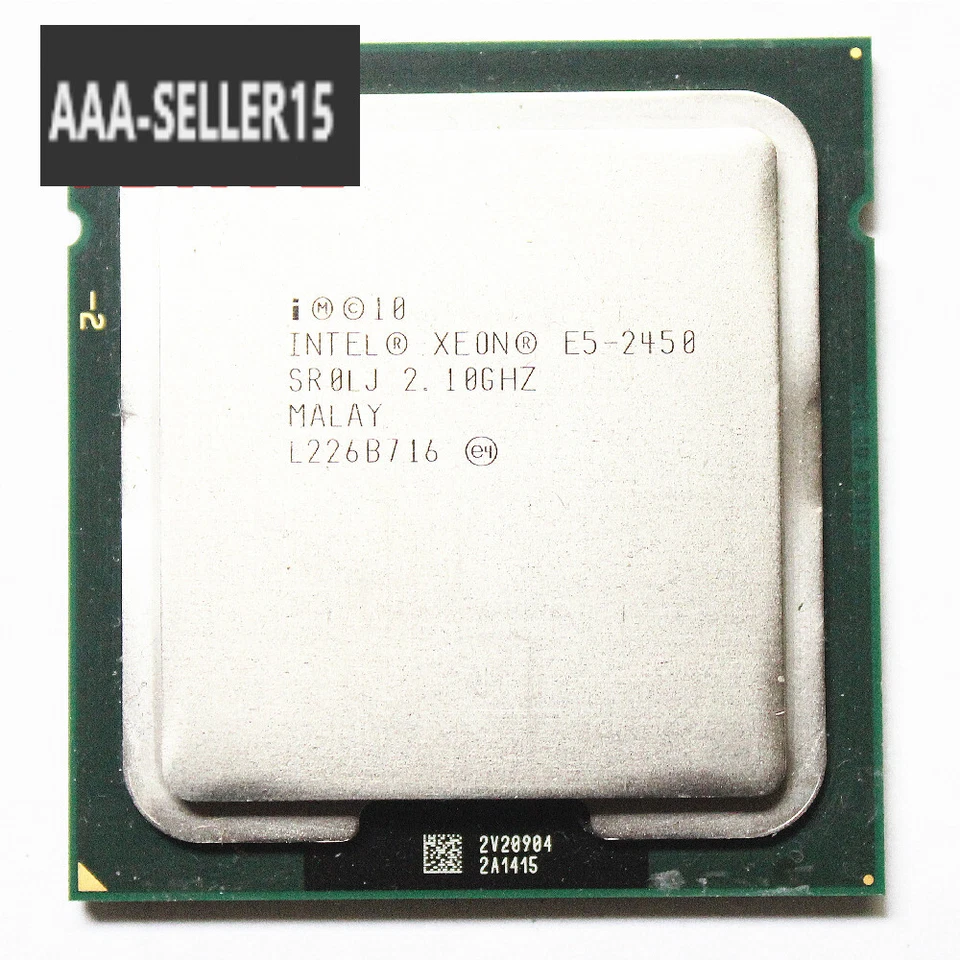 Intel Xeon E5-2450 SR0LJ 2.10GHz 8 Core 20M LGA-1356 Server CPU Processor 95W - Image 1 of 1