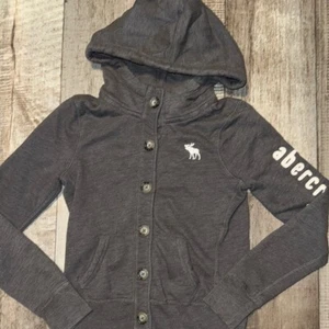 Abercrombie & Fitch Gray Jacket Cozy Essential-size XL - Picture 1 of 9