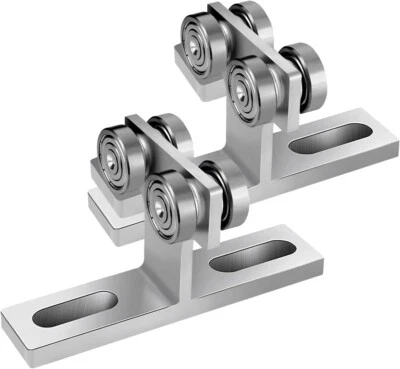 BRANDED Electric Trolley Assembly 4 Wheel for 1-5/8" Unistrut Channel 1000lb 2Pk New