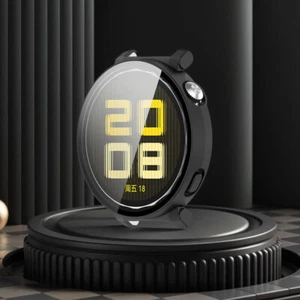 PC Case TTempered Glass Film Cover for Huawei Watch GT5 Pro 42MM(Frosted black) - Zdjęcie 1 z 6