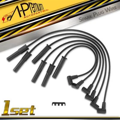 6x Spark Plug Wire Set for Chrysler Town & Country Dodge Grand Caravan Voyager - Image 1 of 4