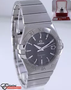Omega Constellation Cal. 1532 Black Dial Men's Watch - Picture 1 of 14