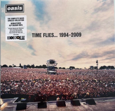 Oasis, Time Flies 1984-2009, 4 X LP Coloured Vinyl, NEW, Sealed, RSD 2025 - Image 1 of 2