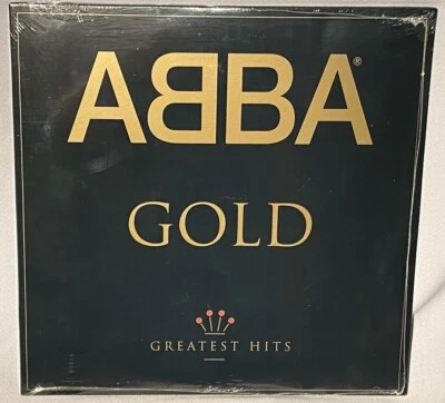 LP ABBA Gold Greatest Hits (2LPs 180g Vinyl, 2014) NEW MINT SEALED - Image 1 of 2