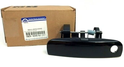 2011-2020 Dodge Charger Challenger front driver exterior black Door Handle OEM - Image 1 of 4