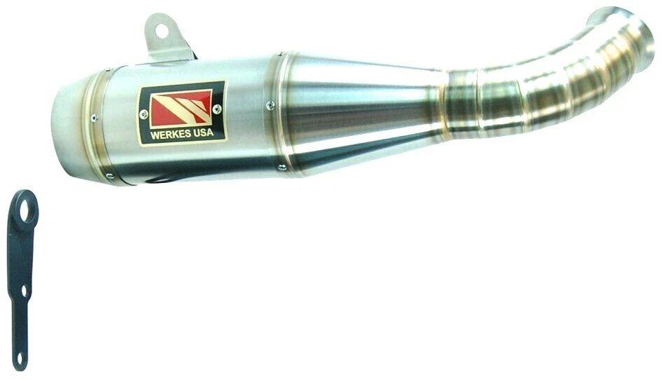 Competition Werkes acero inoxidable 17+ KTM RC390 montaje bajo #WKT391L-S Foto 1 de 1