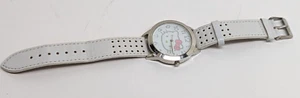Hello Kitty Uhr Sanrio HKAQ2878 Leder weißes Band 2013 - Bild 1 von 17