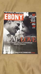EBONY Magazine BLACK LOVE-BLACK HISTORY- REAL LOVE, THE OBAMA's February,2009 - Imagen 1 de 6