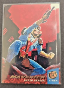 #51 Maverick 1994 Fleer Ultra X-Men Marvel Trading Card - Picture 1 of 6