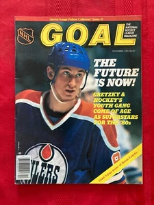 1981 GOAL hockey magazine / NHL / Bossy / Bourque / Bowman / Early Gretzky cover - Picture 1 of 1