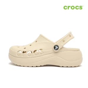 NEW CROCS BAYA PLATFORM CLOG 208186-11S WINTER WHITE UNISEX - Picture 1 of 6