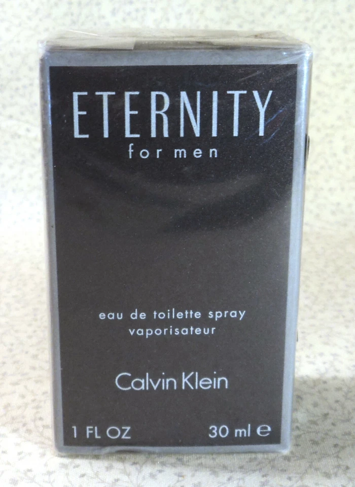 Calvin Klein Eternity for Men Eau de Toilette Spray - 1,0 oz. - Caja sellada Foto 1 de 1