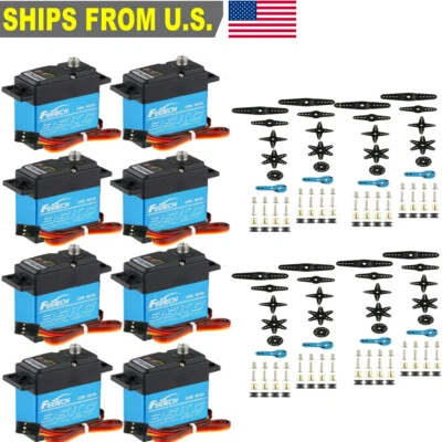 35KG Digital Servo Full Metal Geared High Torque Waterproof with 25T Servo Arm - Image 1 of 4