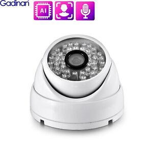 Wide Angle 2.8mm 8MP 4K POE IP Camera Outdoor Motion Detect 48IR Security Camera