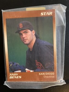 Andy Benes GLOSSY 1990 Star 11-card Limited Print of 250. Numbered and Sealed. 