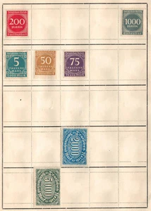 Worldwide GERMANY Very Fine Mint Stamps Hinged on List # 121 - Picture 1 of 1