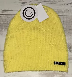 Cappello invernale Neff Beanie - Taglia unica - Giallo - NUOVO - Foto 1 di 4