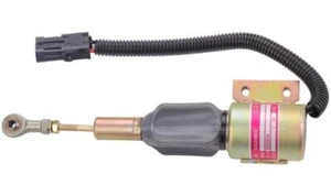 DC24V Diesel Shut Off Solenoid 3932530 6BT Excavator for CUMMINS R220-5 R210-3 - Picture 1 of 3