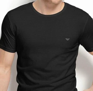 Camiseta cuello redondo con logotipo de algodón en el pecho Armani para hombre Emporio Armani - L - Imagen 1 de 1