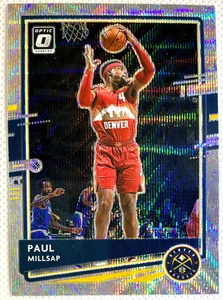 2020-21 Donruss Optic Paul Millsap Silver Wave Prizm Card #109 Denver Nuggets - Picture 1 of 2